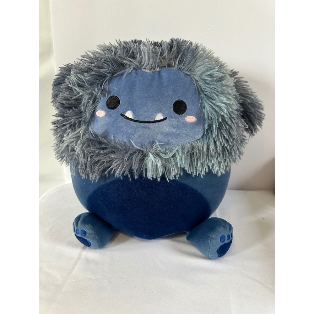 Squishmallows Joelle Bigfoot 8 Inch Plush Blue Gray‎ Fuzzy Stuffed Animal